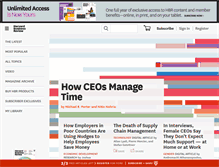 Tablet Screenshot of hbr.org